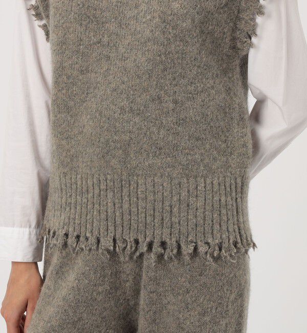 TOMORROWLAND GOODS「LAUREN MANOOGIAN FRAY ベスト」|ベスト・ジレ|