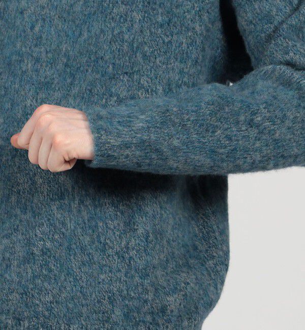 TOMORROWLAND MENS「TOMORROWLAND Tricot ウールシャギー クルーネックプルオーバー」|ニット・セーター|