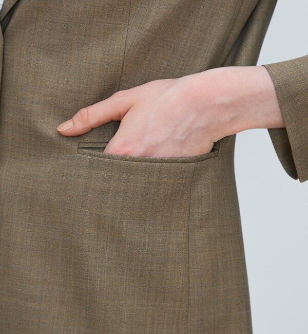 TOMORROWLAND collection「ZELANDER Z-TWIST 2Bテーラードジャケット」|テーラードジャケット|