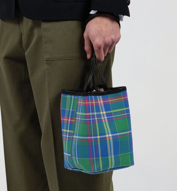 TOMORROWLAND GOODS「【別注】Brady KEER マドラスチェック 巾着バッグ」|その他|
