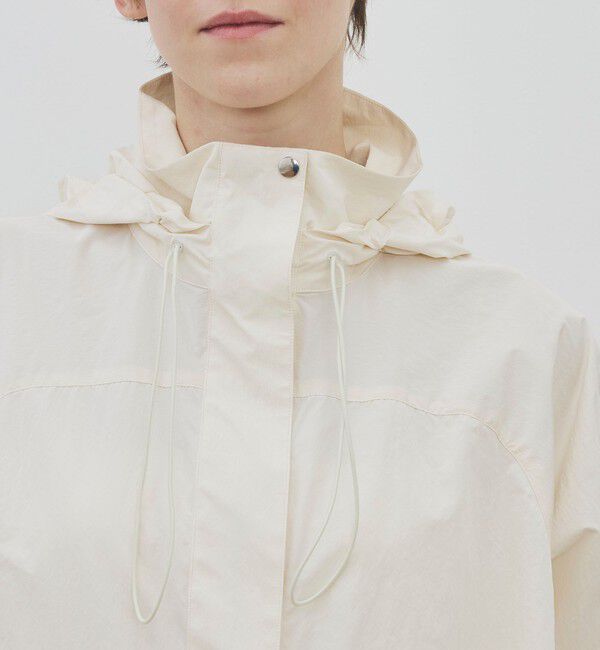 DES PRES「ポリエステルナイロンコットン フーディテックブルゾン」|ブルゾン・スタジャン|