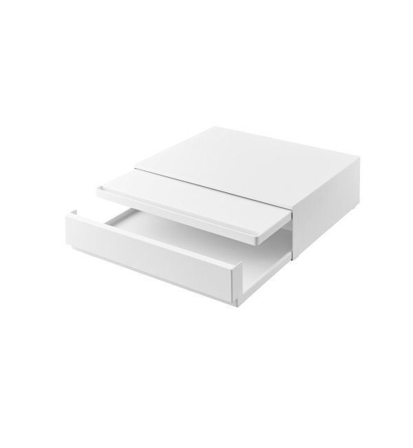 journal standard Furniture「《WEB限定》【tower/タワー】キッチン家電下引き出し&スライドテーブル」|食器・キッチングッズ|