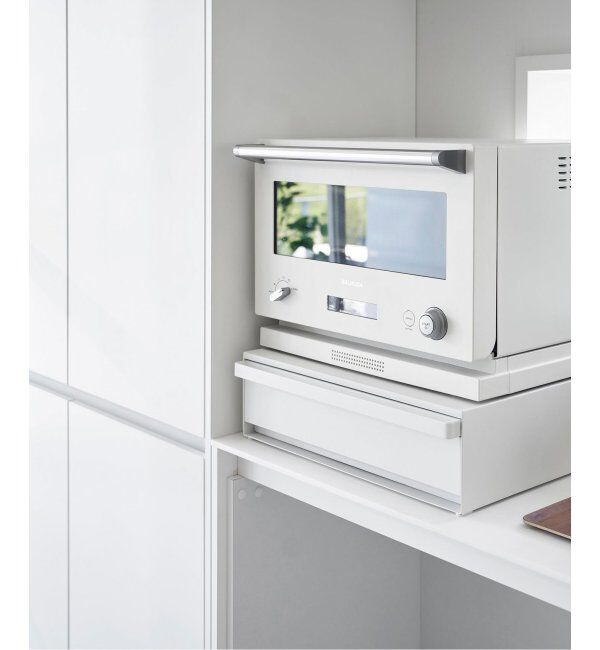 journal standard Furniture「《WEB限定》【tower/タワー】キッチン家電下引き出し&スライドテーブル」|食器・キッチングッズ|