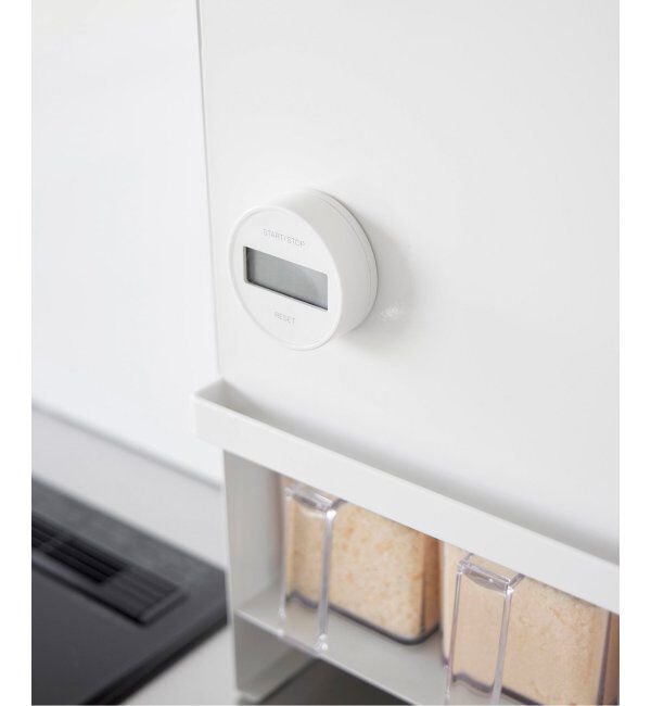 journal standard Furniture「《WEB限定》【tower/タワー】前が開く 隠せる調味料ラック」|食器・キッチングッズ|