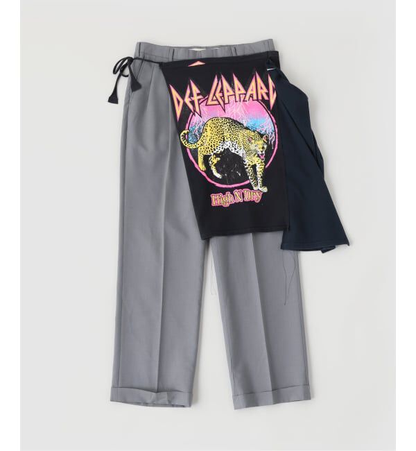 JOINT WORKS「DISCOVERED / ディスカバード Band Tee Wrap Trousers」|スラックス|その他カラー A