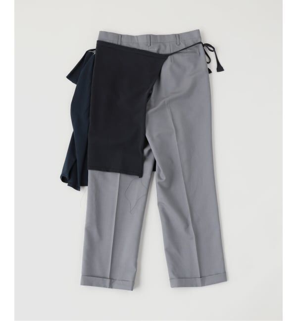 JOINT WORKS「DISCOVERED / ディスカバード Band Tee Wrap Trousers」|スラックス|