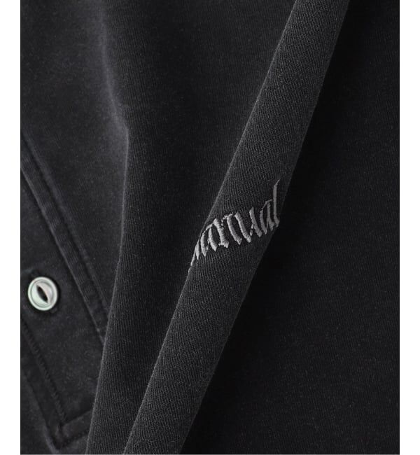 JOINT WORKS「NOMANUAL/ノーマニュアル DAMAGED HENLEY NECK SHIRT」|Tシャツ・カットソー|