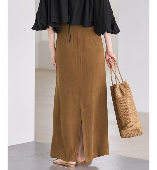 Plage「《予約》suede like スカート」|スカート|