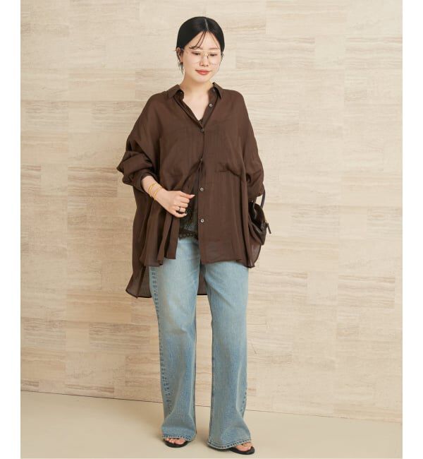 Plage「《予約》RAMIE LYOCELL VOLUME シャツ」|シャツ・ブラウス|