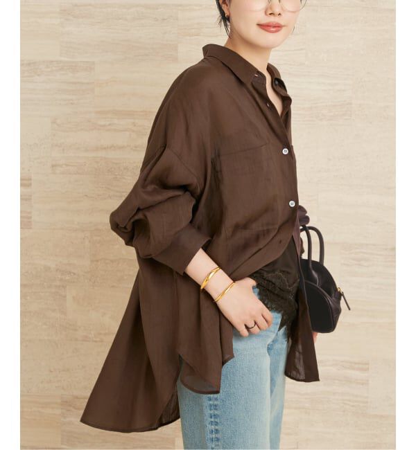 Plage「《予約》RAMIE LYOCELL VOLUME シャツ」|シャツ・ブラウス|