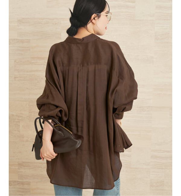 Plage「《予約》RAMIE LYOCELL VOLUME シャツ」|シャツ・ブラウス|