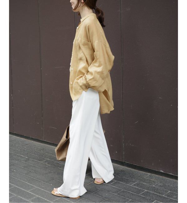 Plage「《予約》RAMIE LYOCELL VOLUME シャツ」|シャツ・ブラウス|