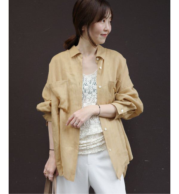 Plage「《予約》RAMIE LYOCELL VOLUME シャツ」|シャツ・ブラウス|