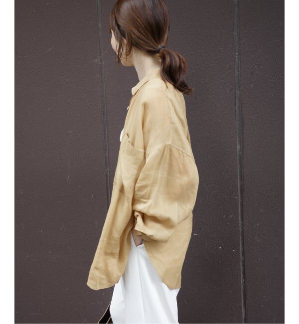 Plage「《予約》RAMIE LYOCELL VOLUME シャツ」|シャツ・ブラウス|