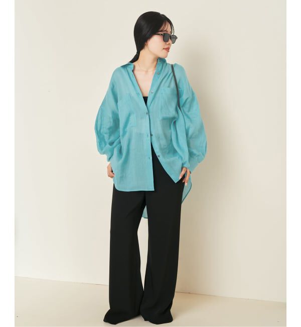 Plage「《予約》RAMIE LYOCELL VOLUME シャツ」|シャツ・ブラウス|