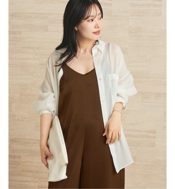 Plage「《予約》RAMIE LYOCELL VOLUME シャツ」|シャツ・ブラウス|