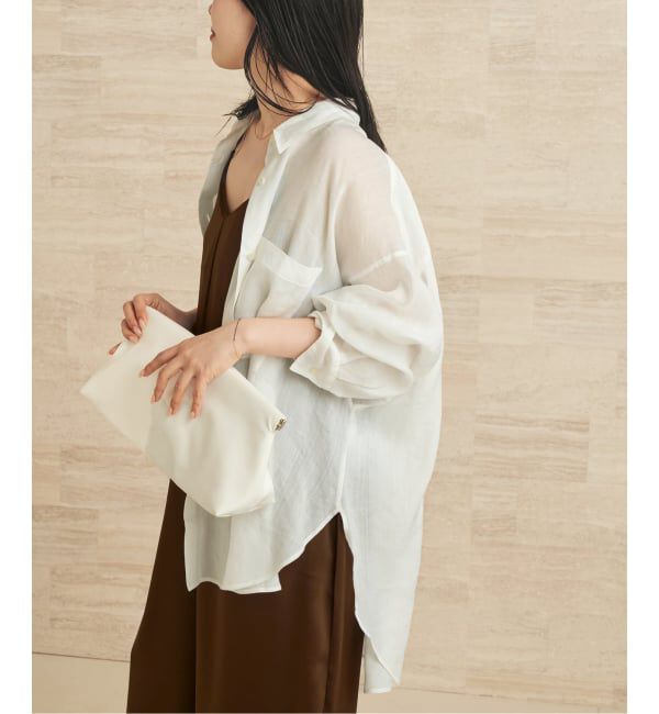 Plage「《予約》RAMIE LYOCELL VOLUME シャツ」|シャツ・ブラウス|