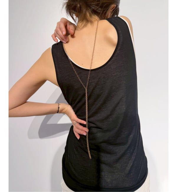 Plage「《博多店・WEB限定》sheer タンク」|タンクトップ|