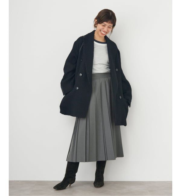 IENA「ストレッチプリーツスカート」|スカート|