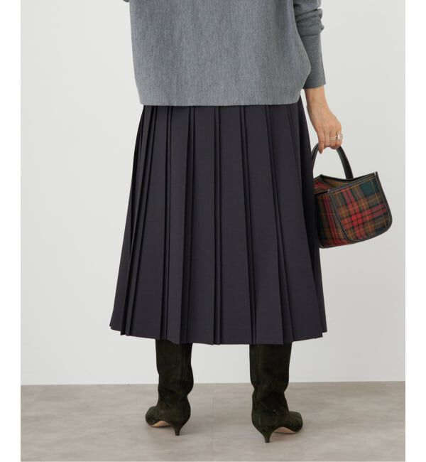 IENA「ストレッチプリーツスカート」|スカート|