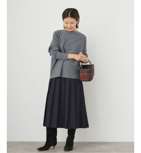 IENA「ストレッチプリーツスカート」|スカート|