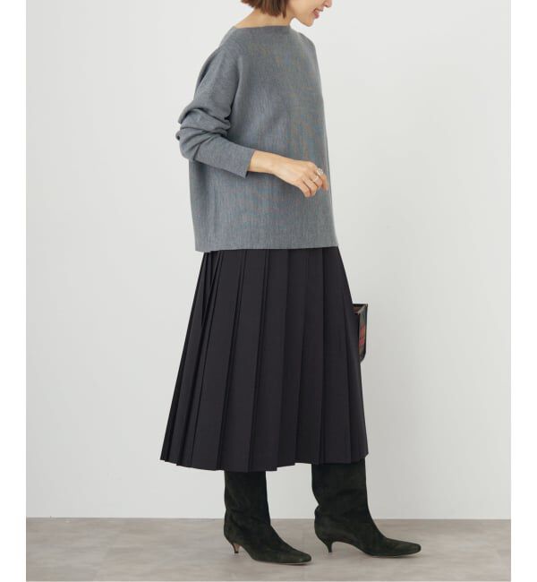 IENA「ストレッチプリーツスカート」|スカート|