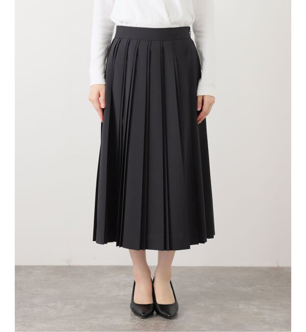 IENA「ストレッチプリーツスカート」|スカート|