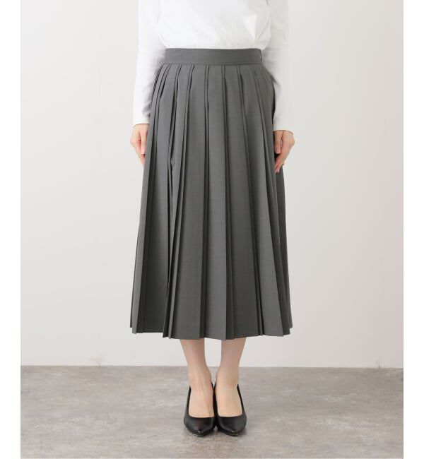 IENA「ストレッチプリーツスカート」|スカート|
