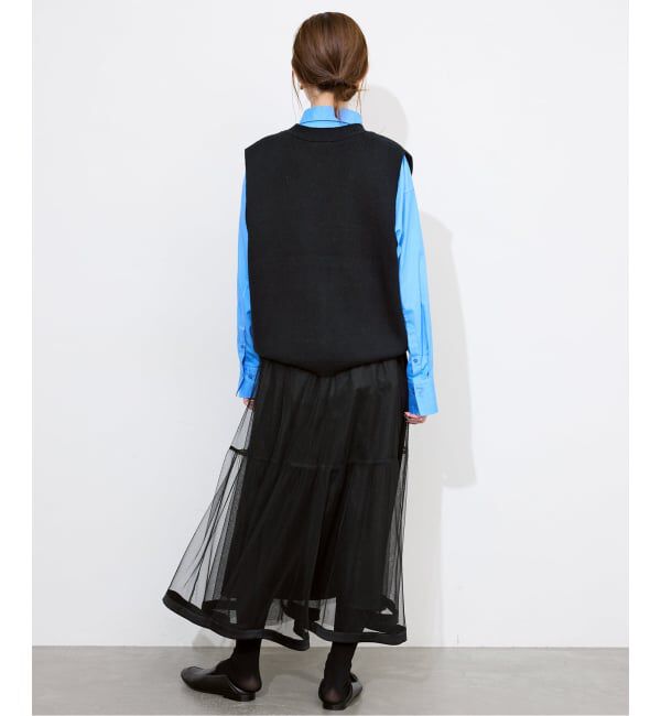 SLOBE IENA「《追加》パールニットベスト」|ベスト・ジレ|