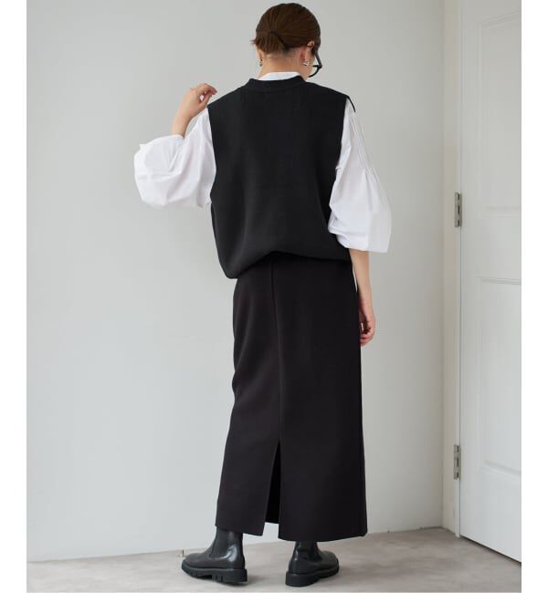 SLOBE IENA「《追加》パールニットベスト」|ベスト・ジレ|