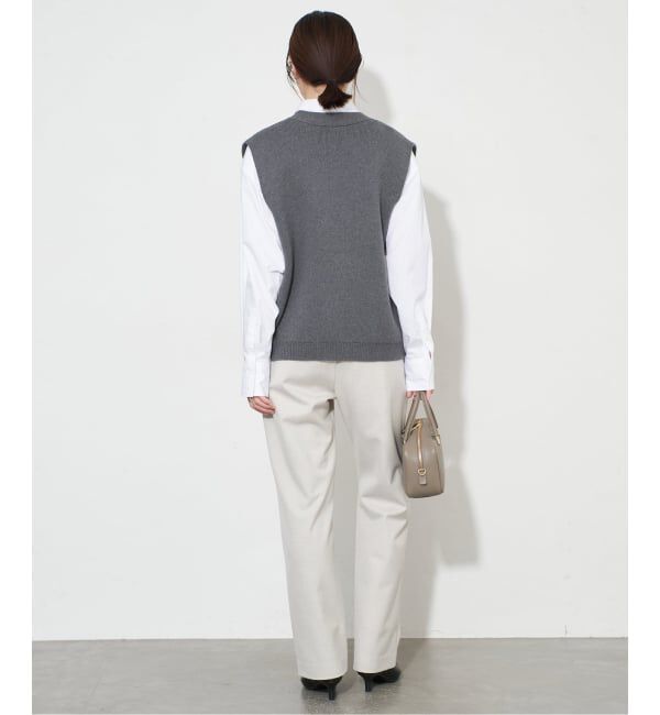 SLOBE IENA「《追加》パールニットベスト」|ベスト・ジレ|
