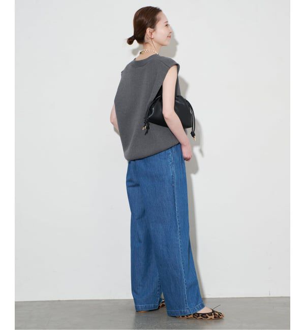 SLOBE IENA「《追加》パールニットベスト」|ベスト・ジレ|