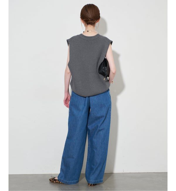 SLOBE IENA「《追加》パールニットベスト」|ベスト・ジレ|