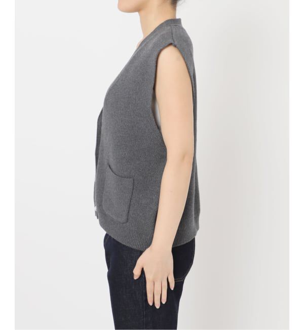 SLOBE IENA「《追加》パールニットベスト」|ベスト・ジレ|