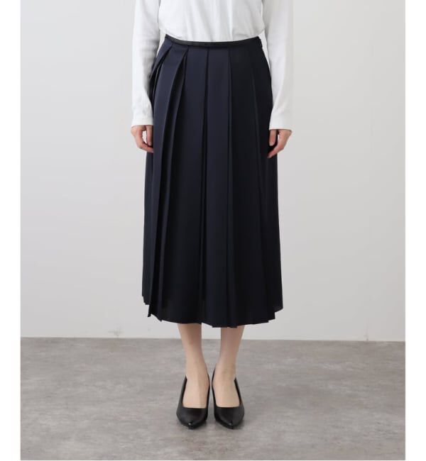VERMEIL par iena「《追加》サテンプリーツスカート」|スカート|