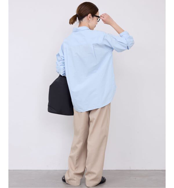 SLOBE IENA「Wash Cotton Color シャツ」|シャツ・ブラウス|