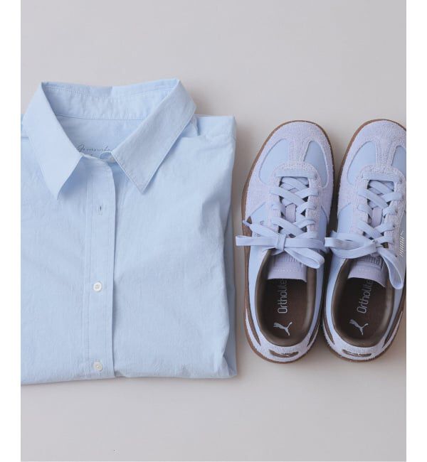 SLOBE IENA「Wash Cotton Color シャツ」|シャツ・ブラウス|