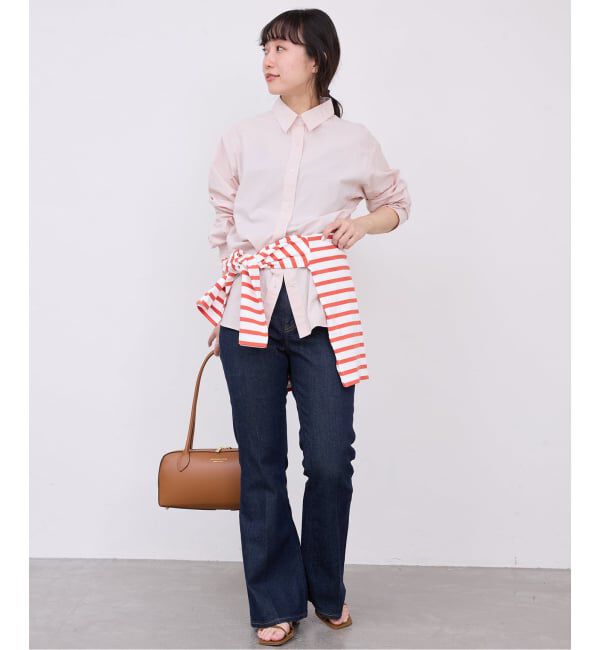 SLOBE IENA「Wash Cotton Color シャツ」|シャツ・ブラウス|