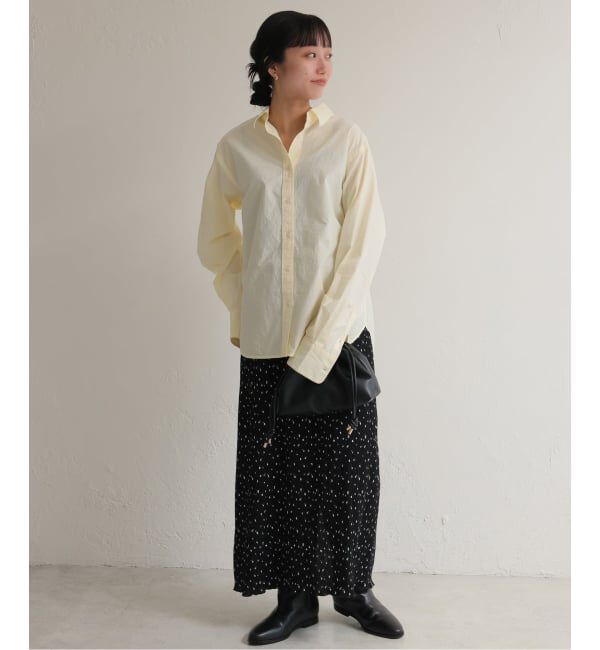 SLOBE IENA「Wash Cotton Color シャツ」|シャツ・ブラウス|