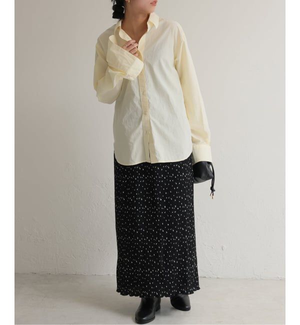 SLOBE IENA「Wash Cotton Color シャツ」|シャツ・ブラウス|