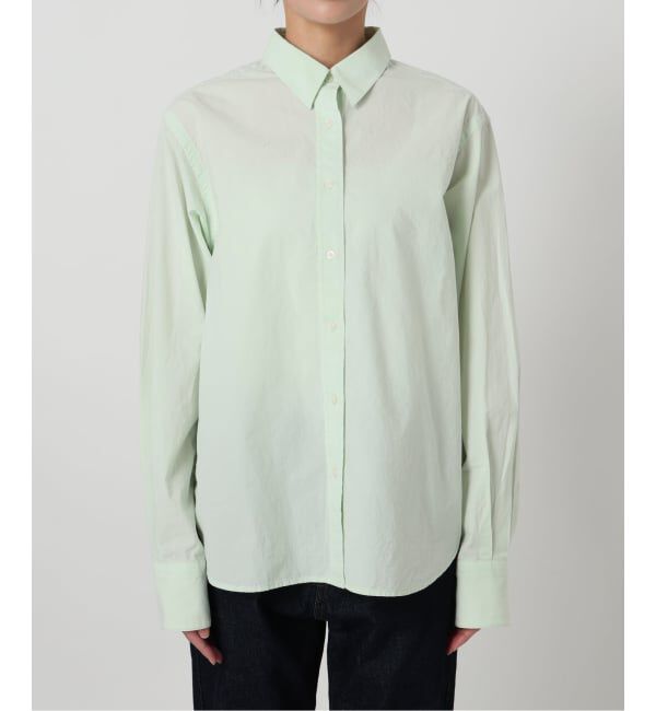 SLOBE IENA「Wash Cotton Color シャツ」|シャツ・ブラウス|