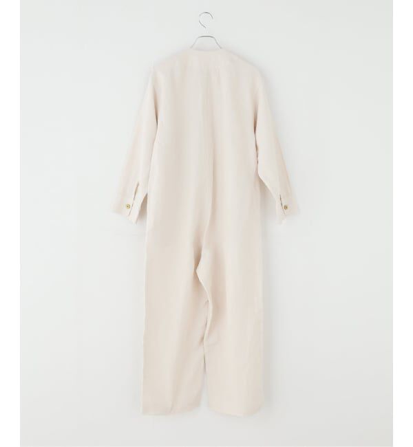IENA LA BOUCLE「TOURNON /トゥルノン ハイカウント リネン ジャンプスーツ 26SSOP01」|オールインワン|