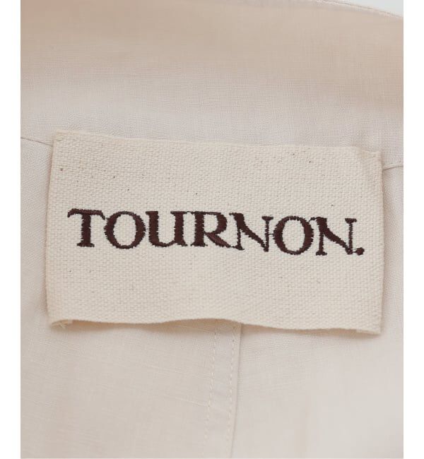 IENA LA BOUCLE「TOURNON /トゥルノン ハイカウント リネン ジャンプスーツ 26SSOP01」|オールインワン|