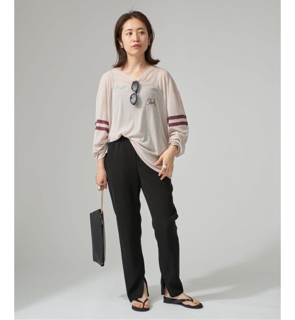 VERMEIL par iena「St.Johns 3rd club セントジョンズサードクラブ 別注 シアーLong-Tシャツ 0」|Tシャツ・カットソー|