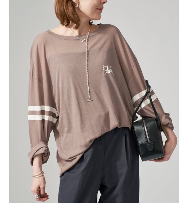 VERMEIL par iena「St.Johns 3rd club セントジョンズサードクラブ 別注 シアーLong-Tシャツ 0」|Tシャツ・カットソー|ベージュ