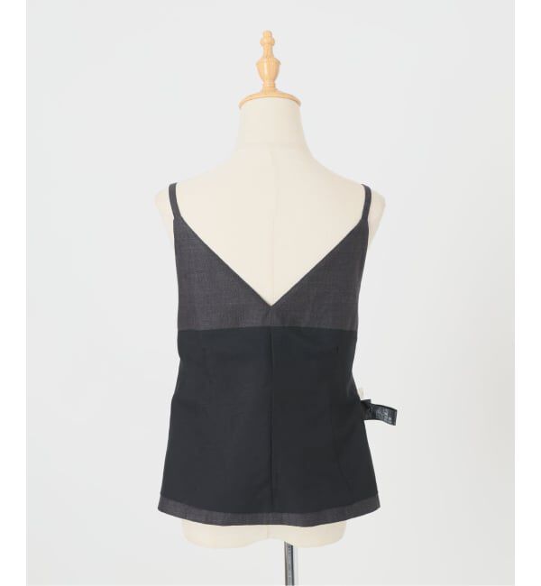 IENA「《セットアップ対応/予約》ウォッシャブル リネン混シェイプジレ」|その他|