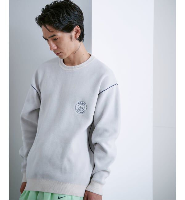Paris Saint-Germain「【Paris Saint-Germain / パリ・サン＝ジェルマン】 JP Mall knit pullover」|ニット・セーター|