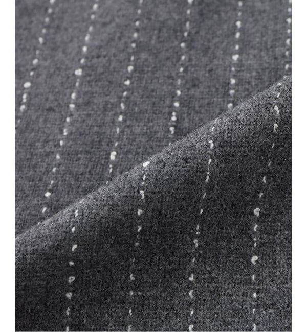 EDIFICE「m&rsquo;s braque (エムズ ブラック) TUCK WIDE BUGGY パンツ(ストライプ)」|スラックス|