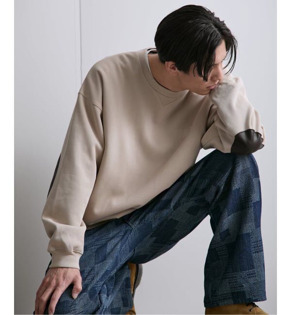 Paris Saint-Germain「【Paris Saint-Germain / パリ・サン＝ジェルマン】 JP Knit-Like Script Sweat」|スウェット・ジャージ|