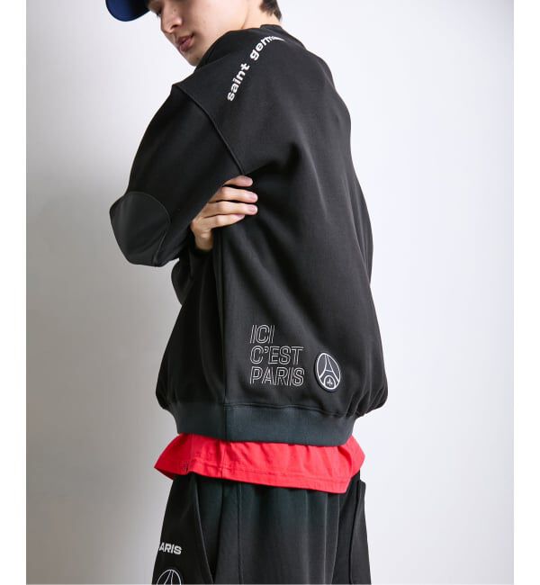 Paris Saint-Germain「【Paris Saint-Germain / パリ・サン＝ジェルマン】 JP Knit-Like Script Sweat」|スウェット・ジャージ|